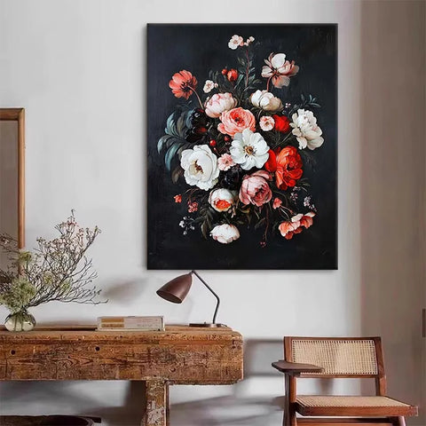 Blossom Serenade on Ebony #CDFB00362