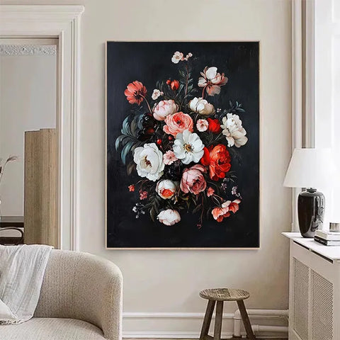 Blossom Serenade on Ebony #CDFB00362