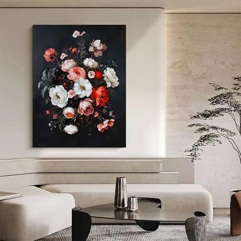 Blossom Serenade on Ebony #CDFB00362