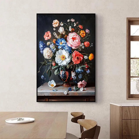 Vibrant Blooms in Glass #CDFB00363