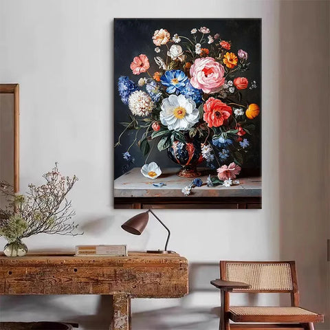 Vibrant Blooms in Glass #CDFB00363