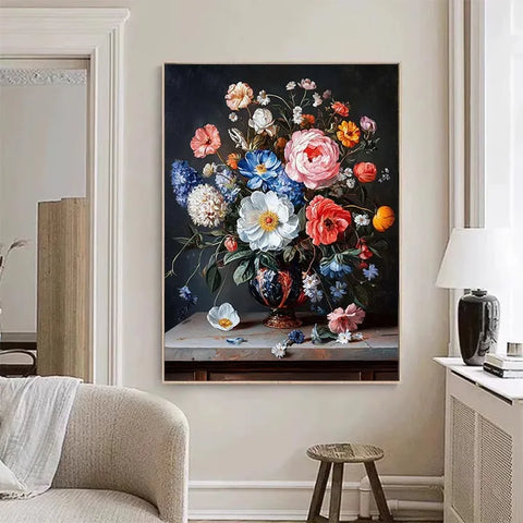 Vibrant Blooms in Glass #CDFB00363