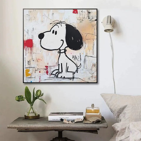 Serene Snoopy in Splatter #CDFB00366