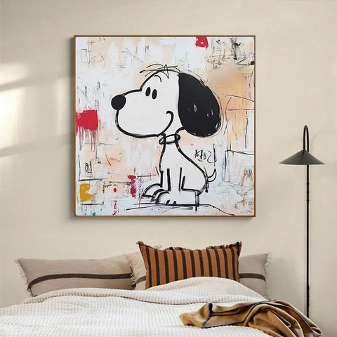 Serene Snoopy in Splatter #CDFB00366