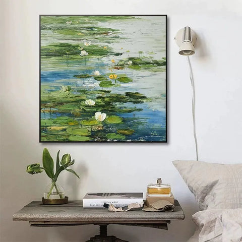 Serene Lily Pond #CDFB00374