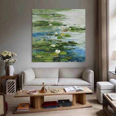 Serene Lily Pond #CDFB00374