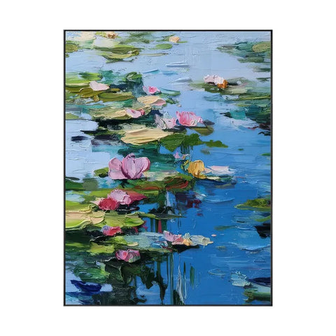 Serene Lily Pond Reflections #CDFB00375