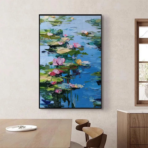 Serene Lily Pond Reflections #CDFB00375