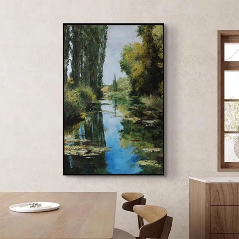 Tranquil River Reflection #CDFB00376