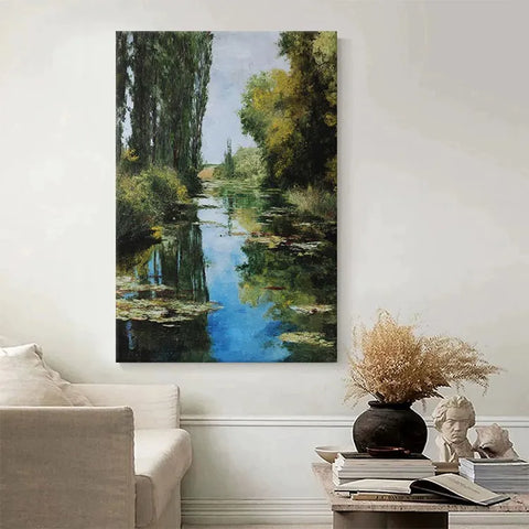 Tranquil River Reflection #CDFB00376