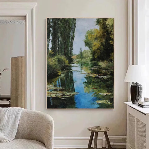 Tranquil River Reflection #CDFB00376