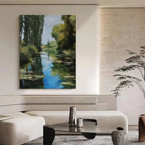 Tranquil River Reflection #CDFB00376