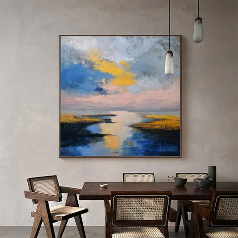 Sunset Serenity on Azure Waters #CDFB00382