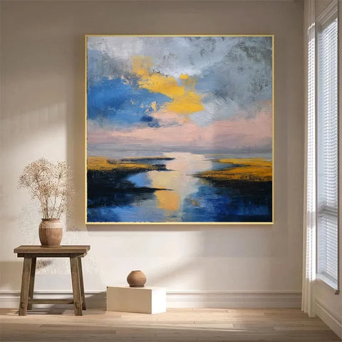 Sunset Serenity on Azure Waters #CDFB00382