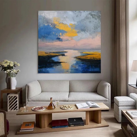 Sunset Serenity on Azure Waters #CDFB00382