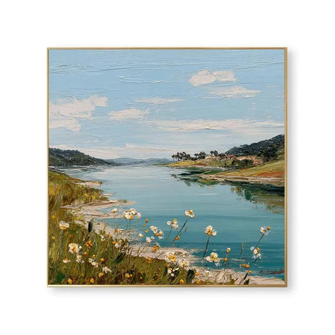 Serene Waters and Poppies #CDFB00384