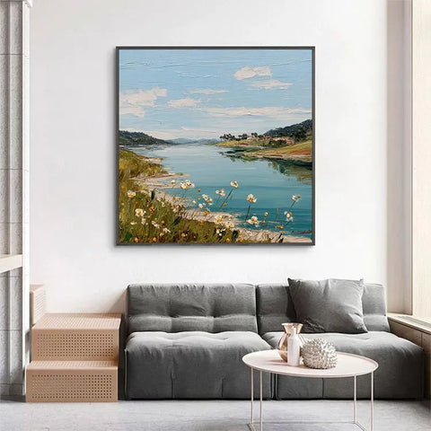 Serene Waters and Poppies #CDFB00384