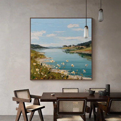 Serene Waters and Poppies #CDFB00384