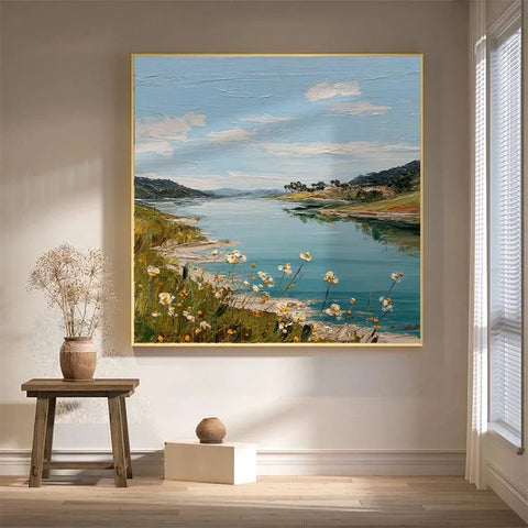 Serene Waters and Poppies #CDFB00384