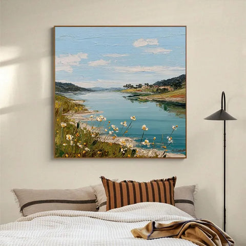 Serene Waters and Poppies #CDFB00384