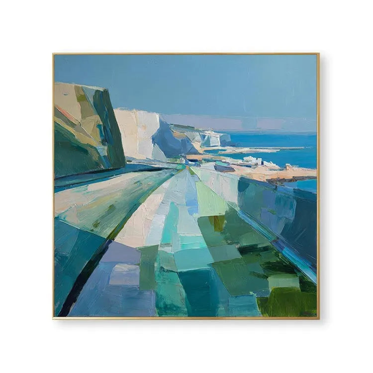 Serene Mosaic Cliffs #CDFB00402