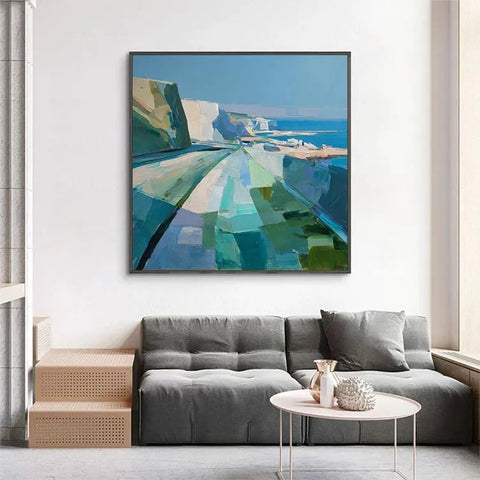 Serene Mosaic Cliffs #CDFB00402