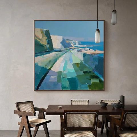 Serene Mosaic Cliffs #CDFB00402