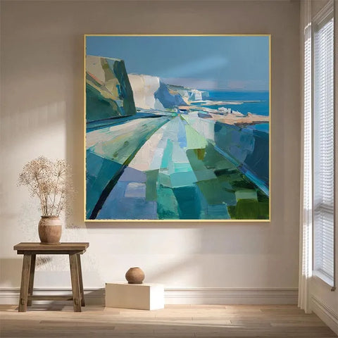 Serene Mosaic Cliffs #CDFB00402