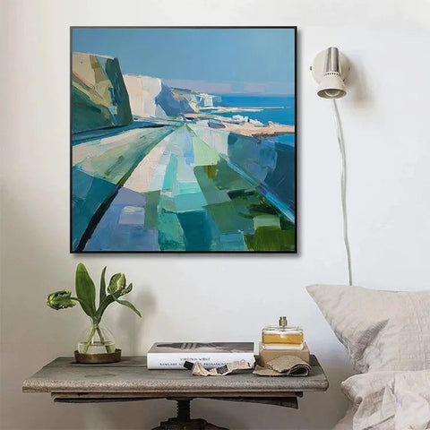 Serene Mosaic Cliffs #CDFB00402