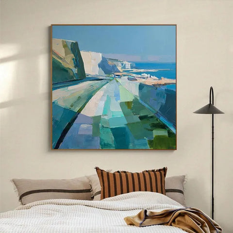 Serene Mosaic Cliffs #CDFB00402