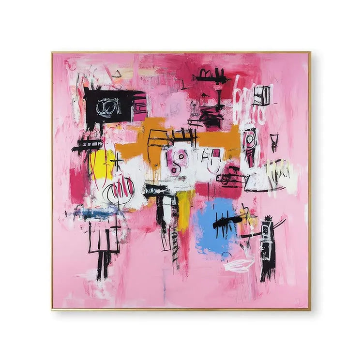 Chaotic Harmony in Pink #CDFB00413