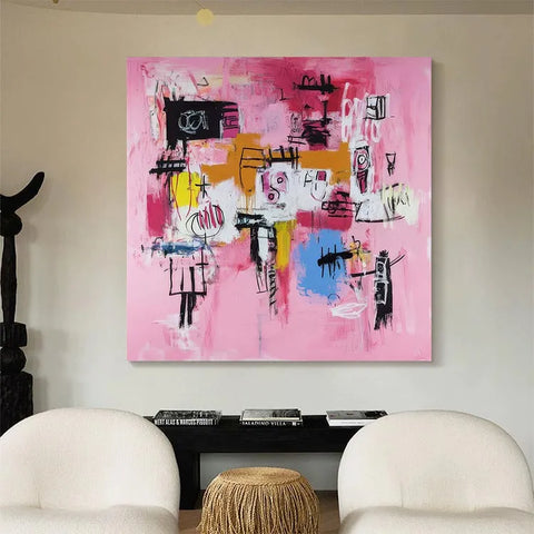 Chaotic Harmony in Pink #CDFB00413