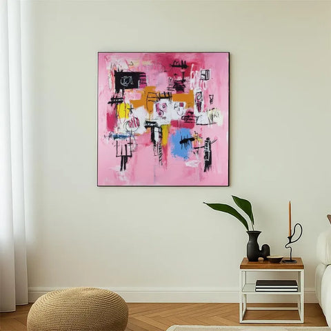 Chaotic Harmony in Pink #CDFB00413