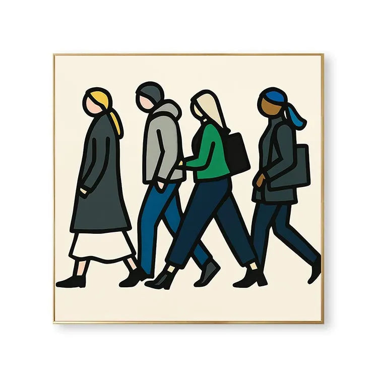 Urban Walkers in Motion #CDFB00421