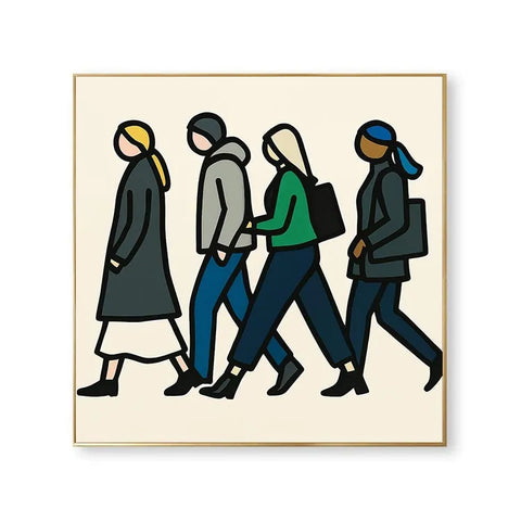 Urban Walkers in Motion #CDFB00421