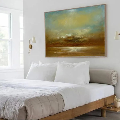 Tranquil Waters in Amber Hues #CDFB00495