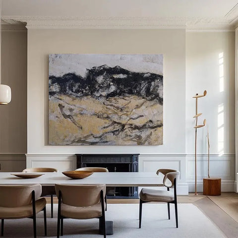 Ethereal Chaos in Monochrome #CDFB00502