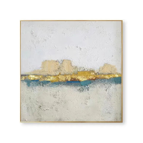 Tranquil Depths of Blue and Gold #CDFB00513