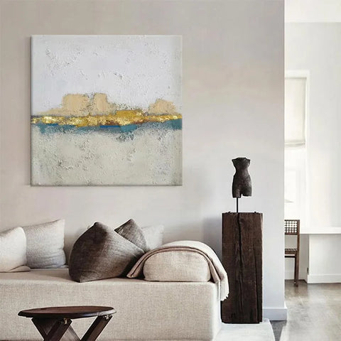 Tranquil Depths of Blue and Gold #CDFB00513