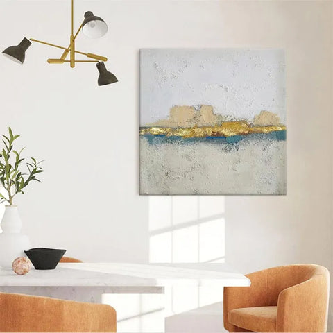 Tranquil Depths of Blue and Gold #CDFB00513