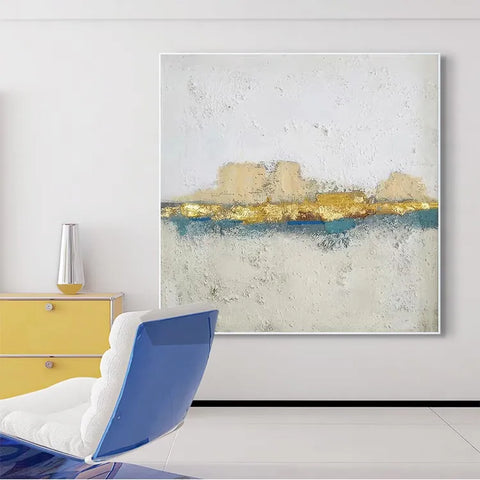 Tranquil Depths of Blue and Gold #CDFB00513