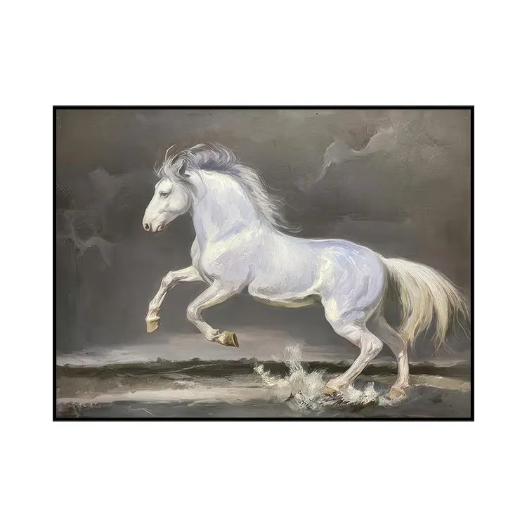 Galloping Spirit on the Rocky Shore #CDFB00568