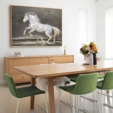 Galloping Spirit on the Rocky Shore #CDFB00568