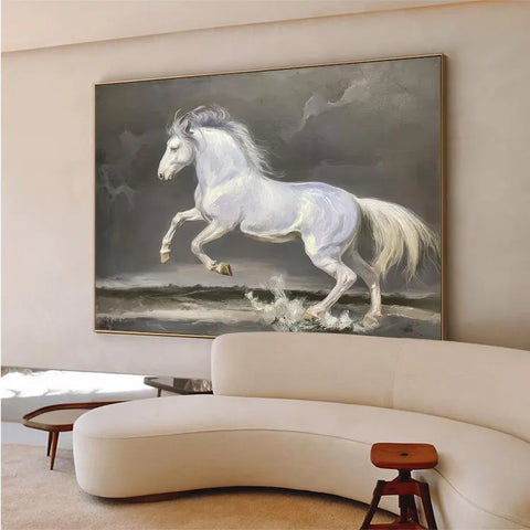 Galloping Spirit on the Rocky Shore #CDFB00568