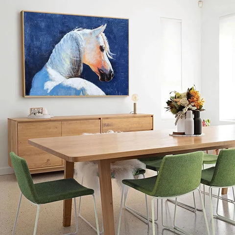 Azure Equine Serenity #CDFB00582