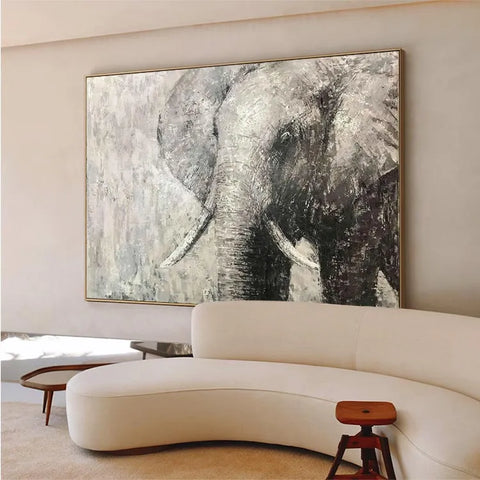 Serene Gaze of the Elephant #CDFB00583