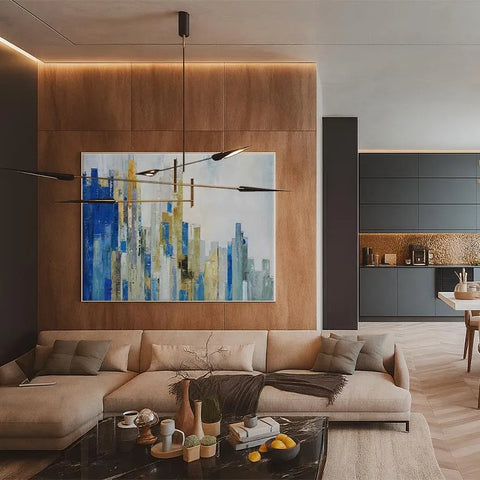 Urban Serenity in Blue #CDFB00590