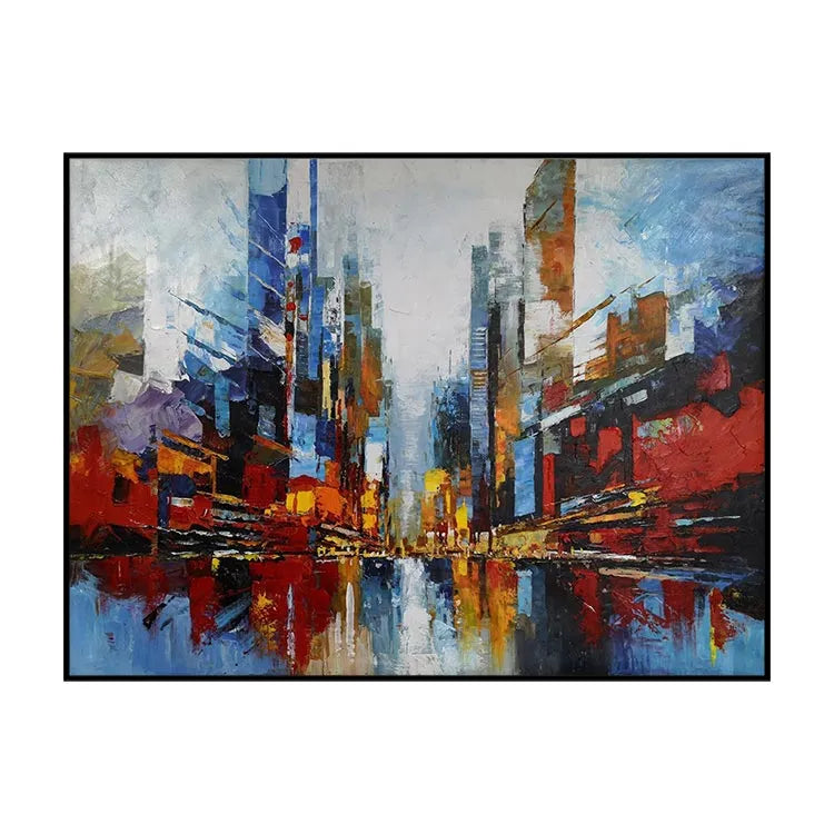 Vibrant Urban Reflections #CDFB00591