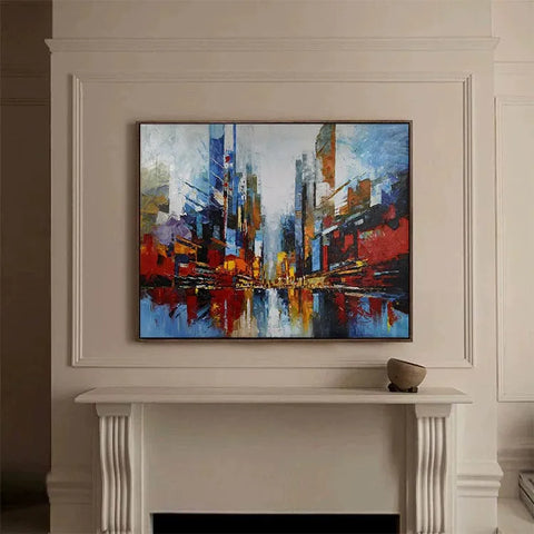 Vibrant Urban Reflections #CDFB00591