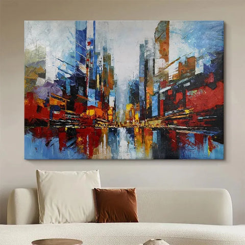 Vibrant Urban Reflections #CDFB00591